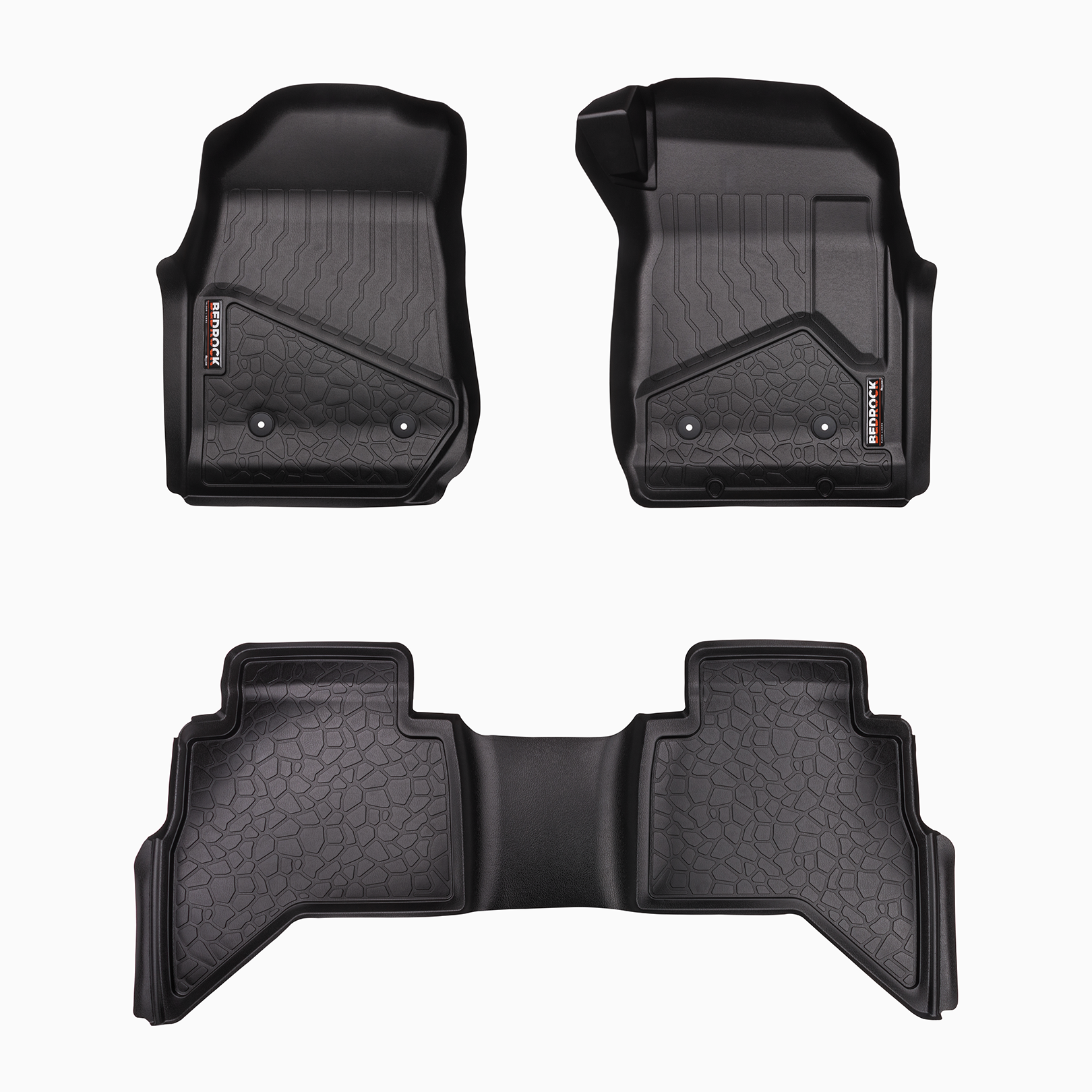 Bedrock Floor Liner 1st, 2nd Row Set New - New Template