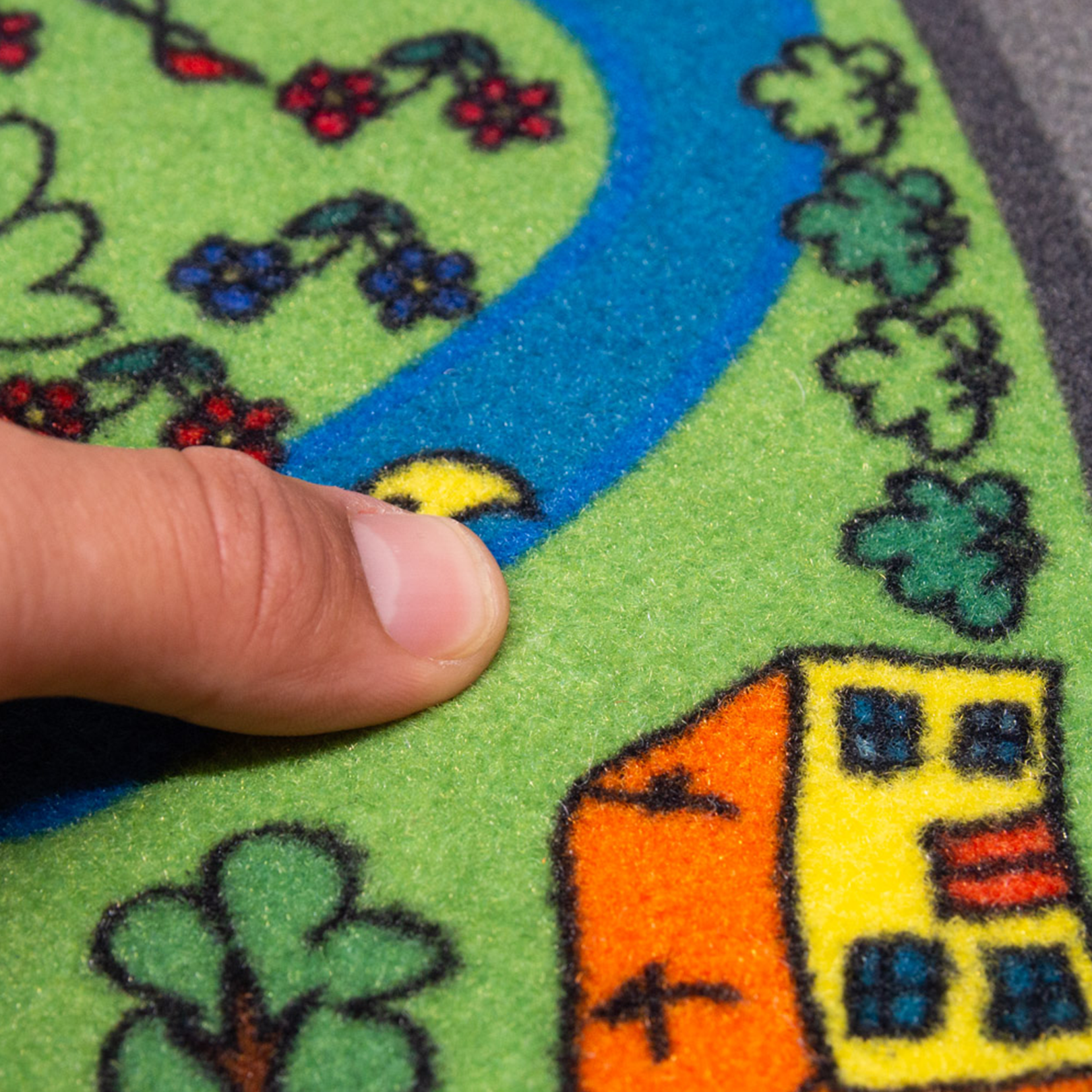 Carpet Floor Mat 1st, 2nd Row Set